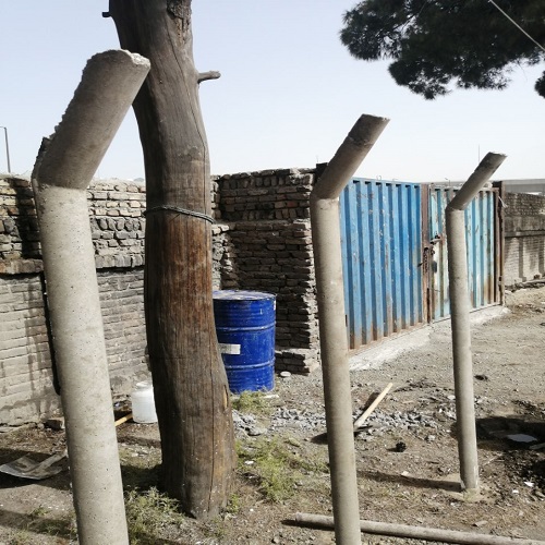 ساخت پایه بتنی